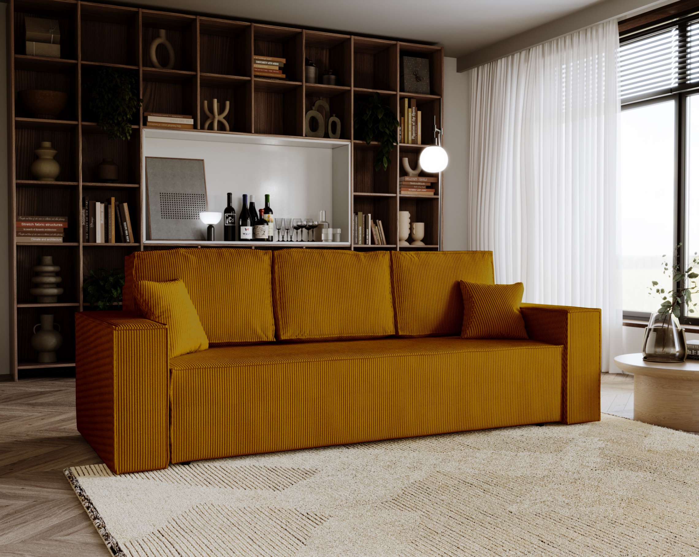 Sofa rozkładana Amica 3 osobowa funkcja spania 2