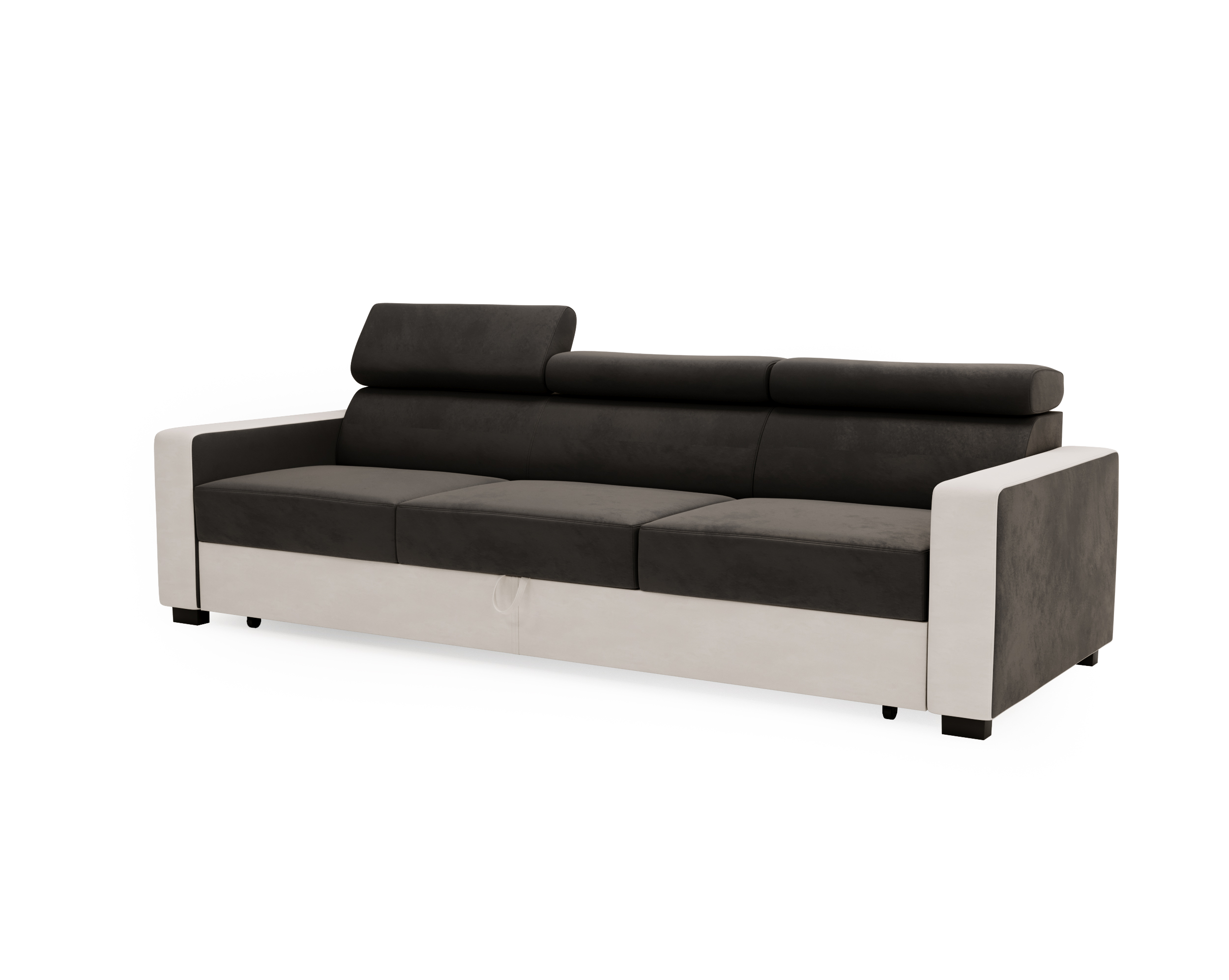 Sofa rozkładana Fado z funkcją spania regulowane zagłówki 5