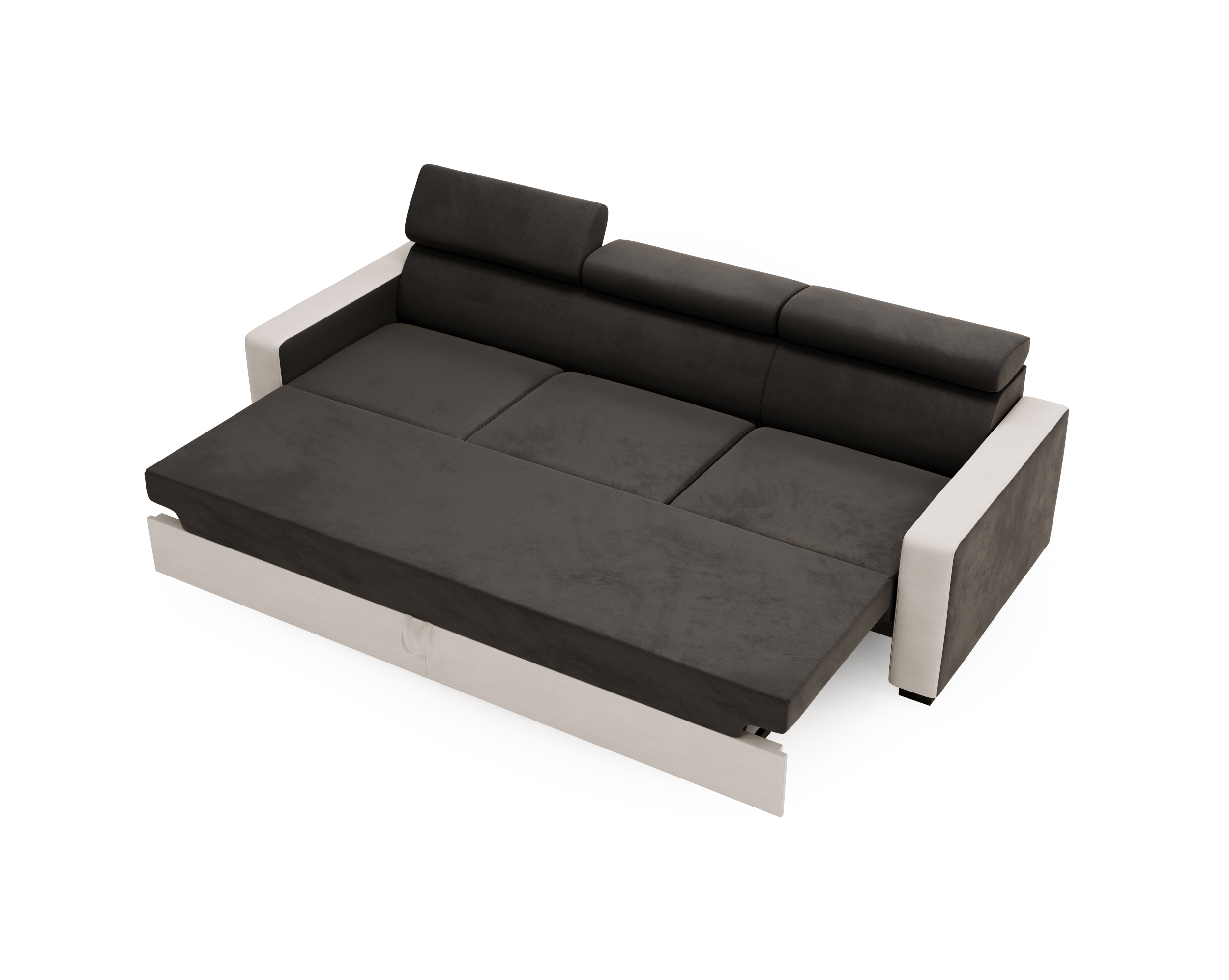 Sofa rozkładana Fado z funkcją spania regulowane zagłówki 6