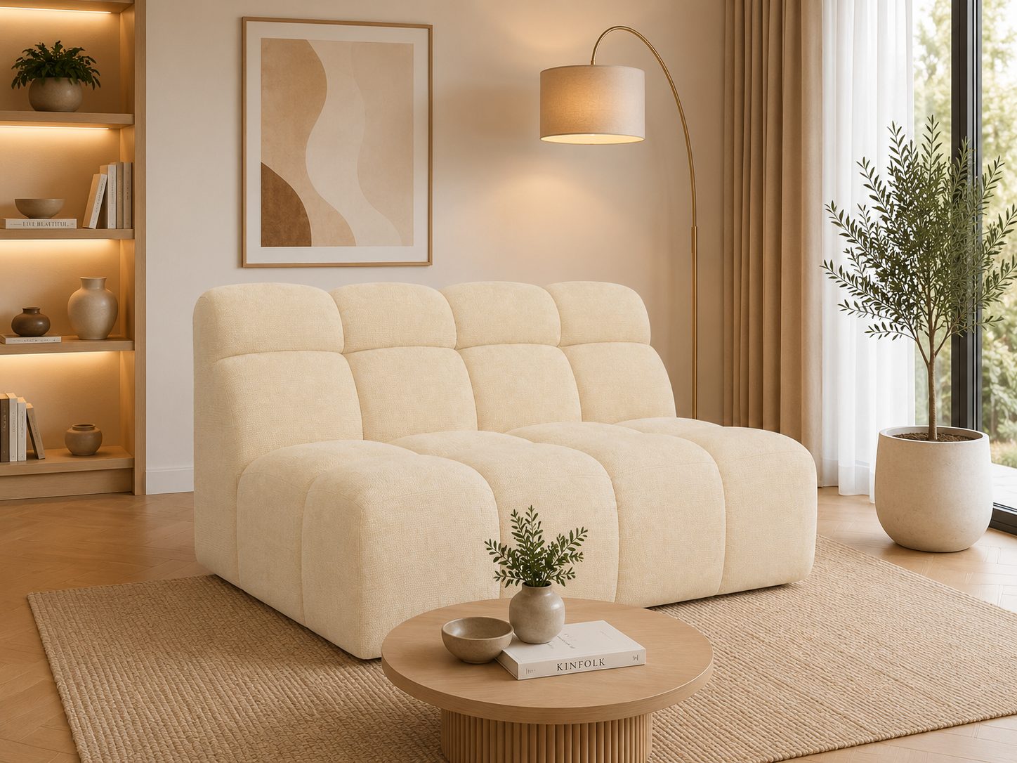 Sofa modułowa Nuvo bez podłokietników 2