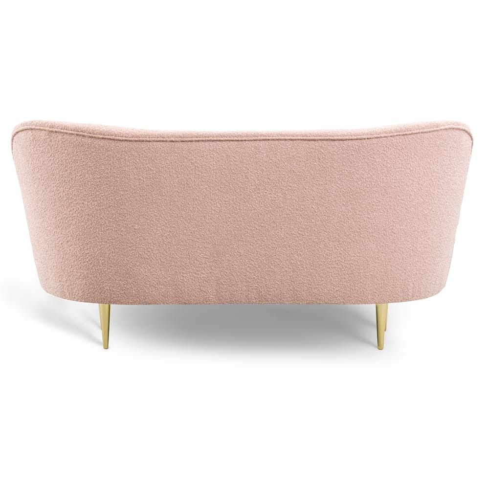 Sofa 3-osobowa Aurea – elegancka sofa do salonu na złotych nogach 4