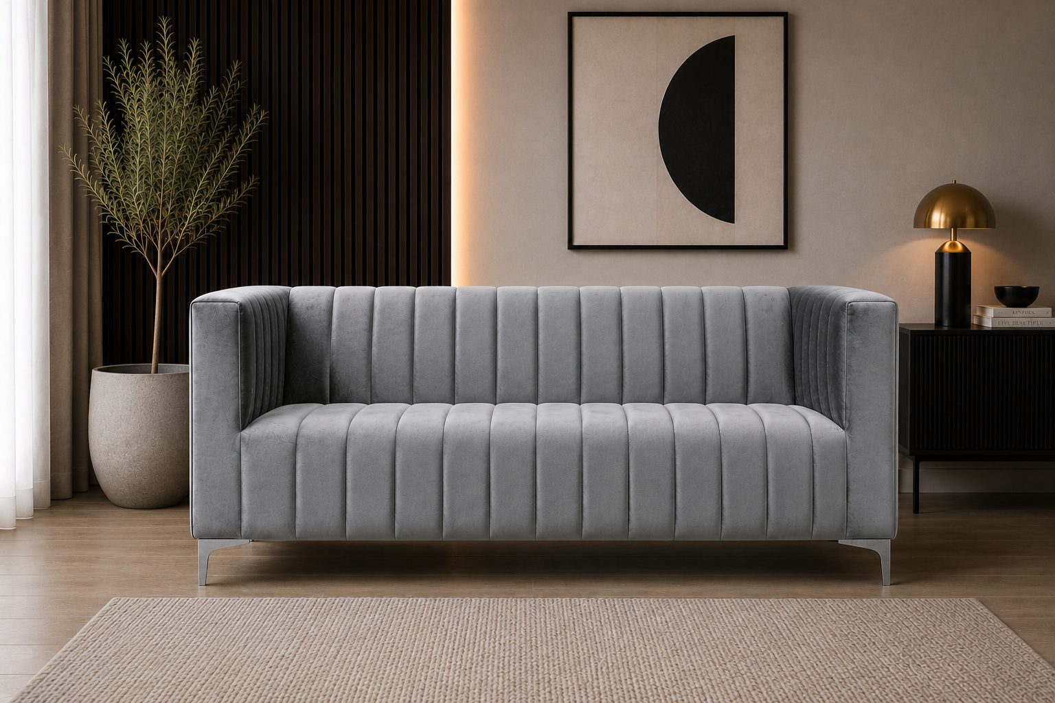 Sofa 2-osobowa Verto – elegancka sofa tapicerowana do salonu
