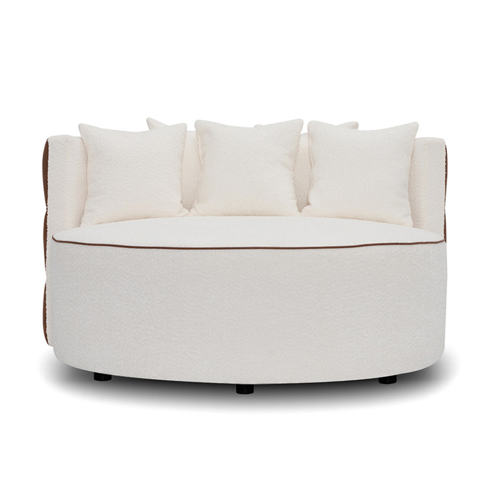 Sofa Luma – designerska sofa o zaokrąglonej formie 5