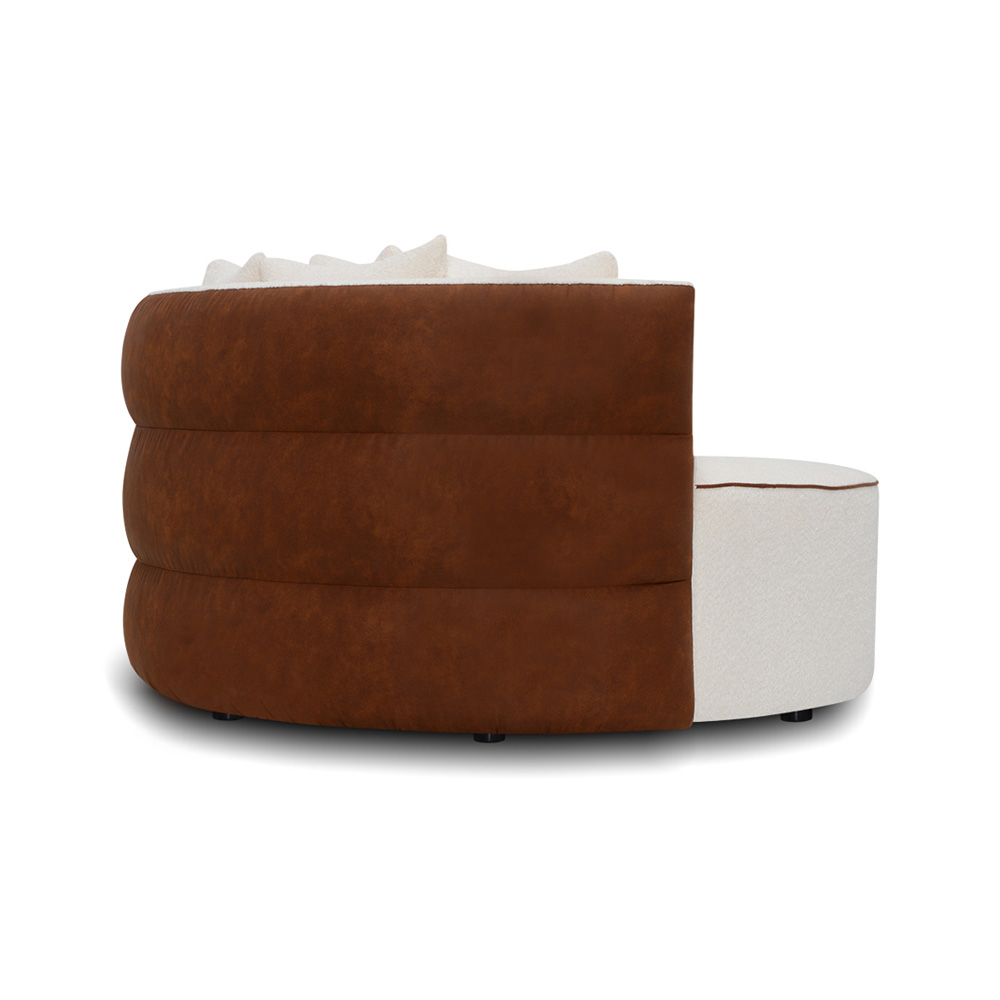 Sofa Luma – designerska sofa o zaokrąglonej formie 8