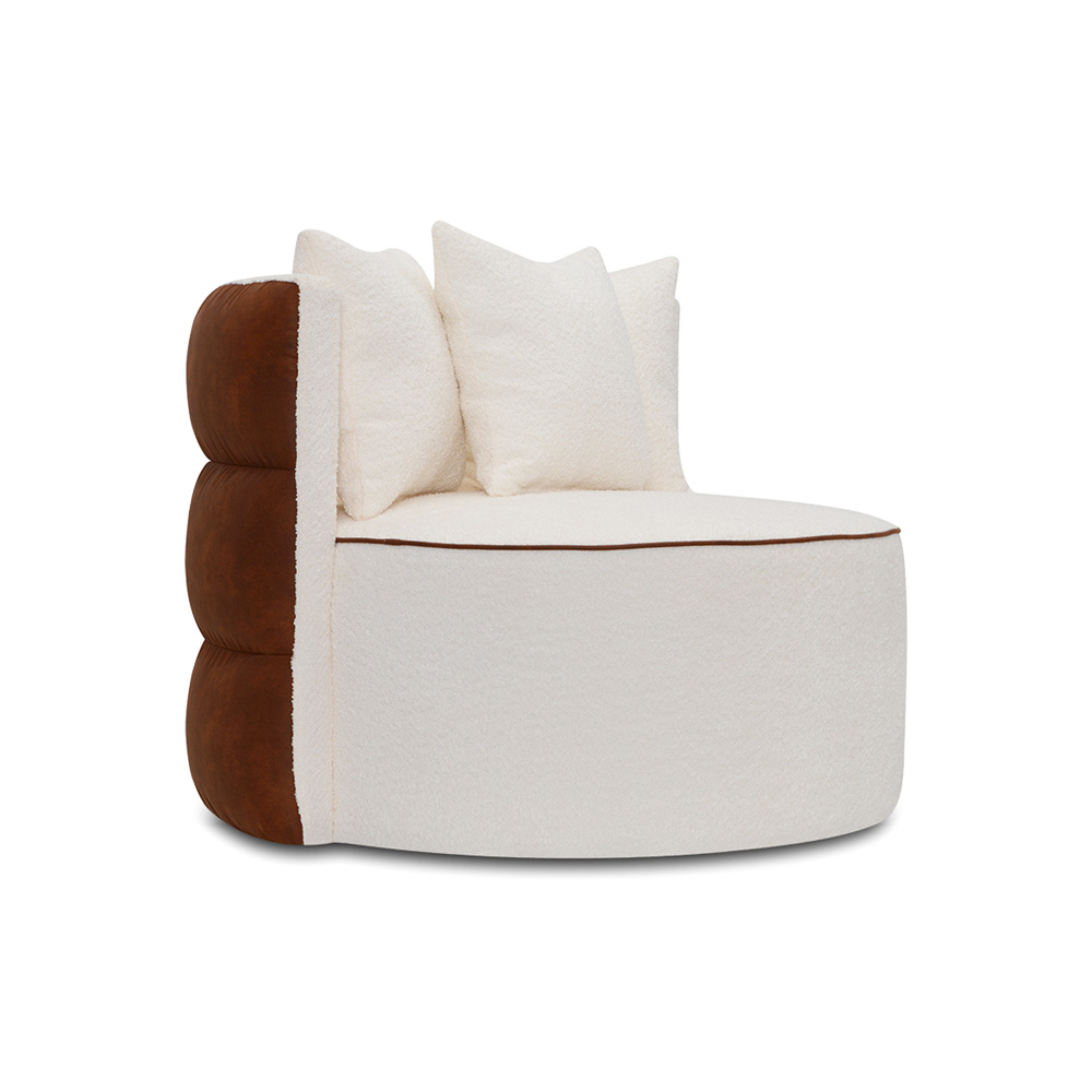 Fotel Luma – designerski fotel wypoczynkowy o organicznej formie 5
