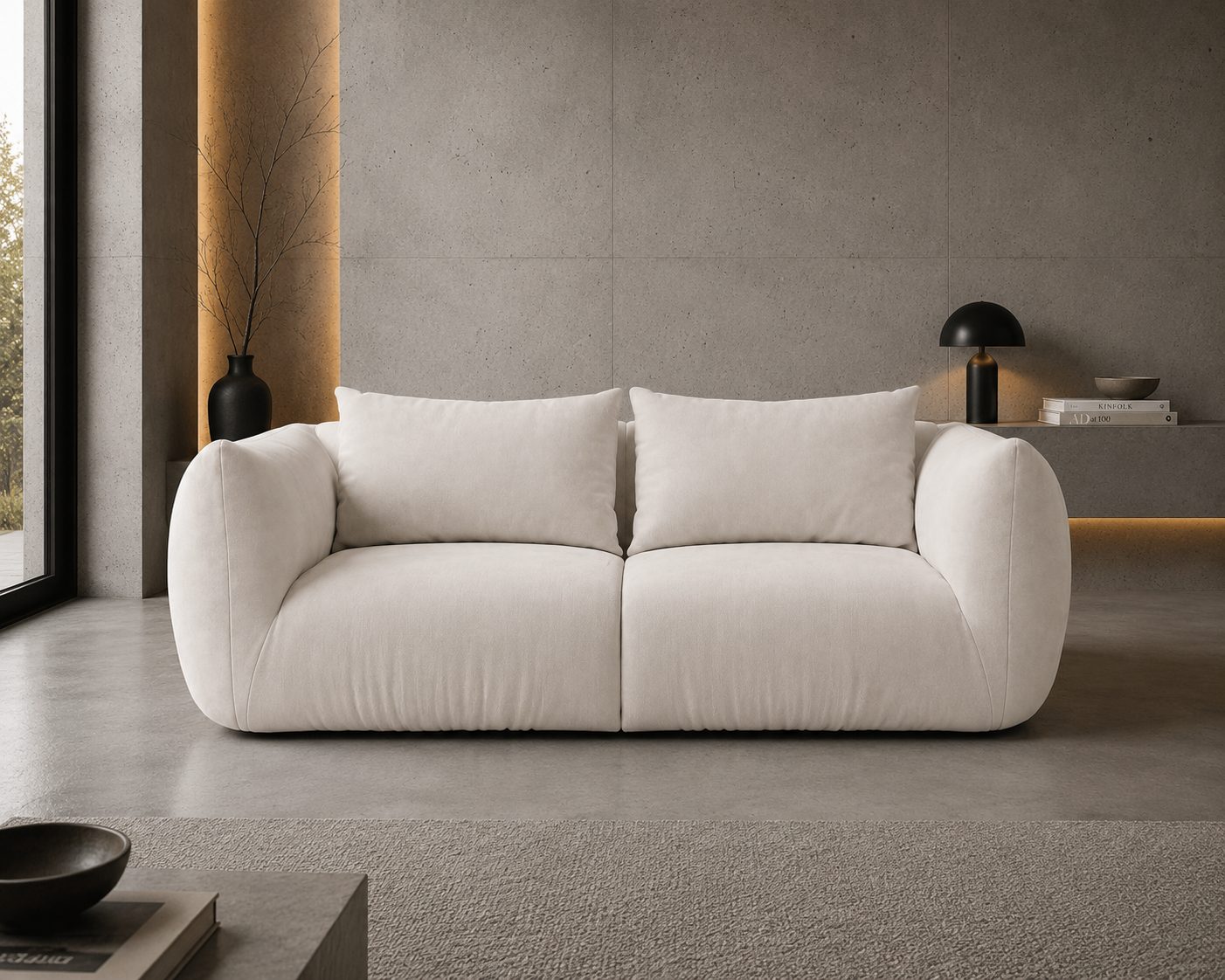 Sofa Mova – designerska sofa o miękkiej, organicznej formie