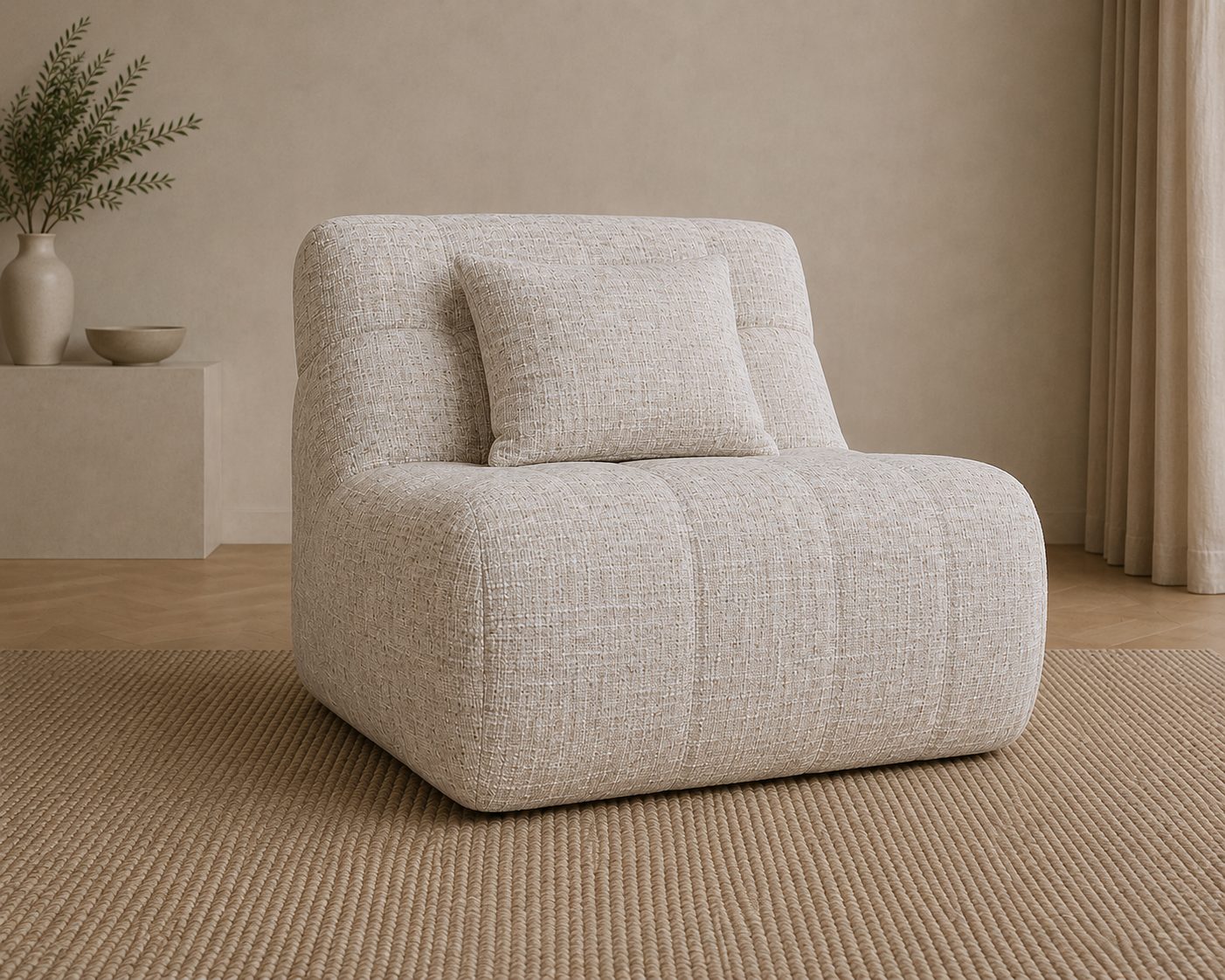 Fotel Livia – nowoczesny fotel modułowy do salonu 2